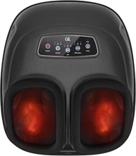 Shiatsu Foot Massager Machine, Electric Heated Feet Massager for Plantar Fasciit