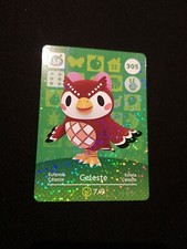 CELESTE ANIMAL CROSSING AMIIBO SERIES 4 CARD #305 TRACKED AU POST geniuine
