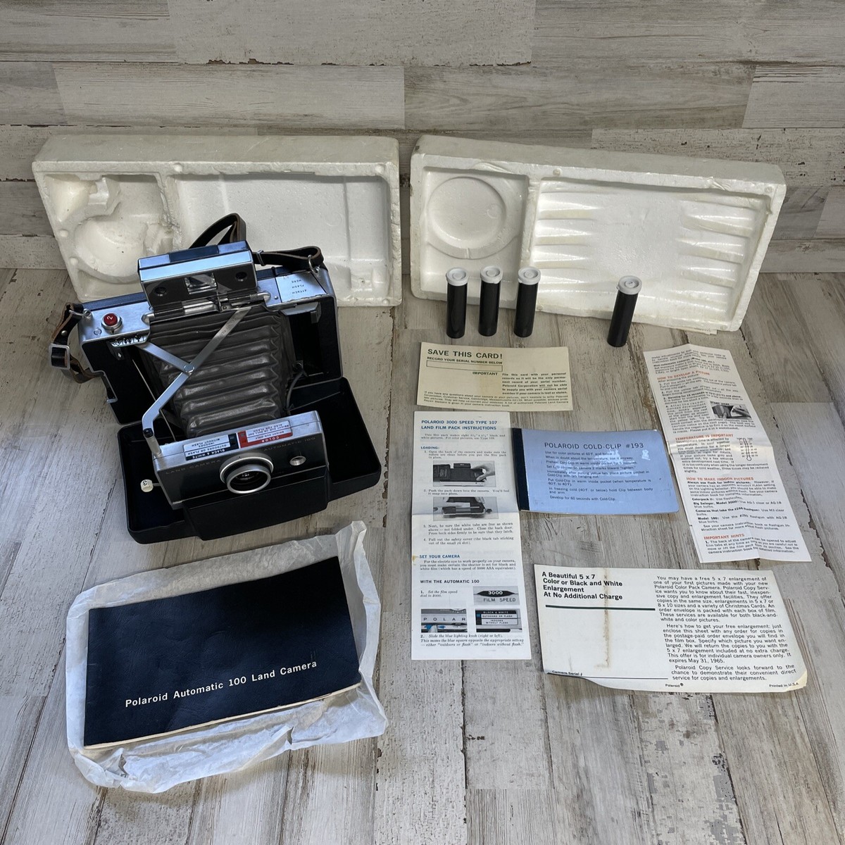 HOT Polaroid Land Camera Polaroid Film 100 Pack Polaroid Land