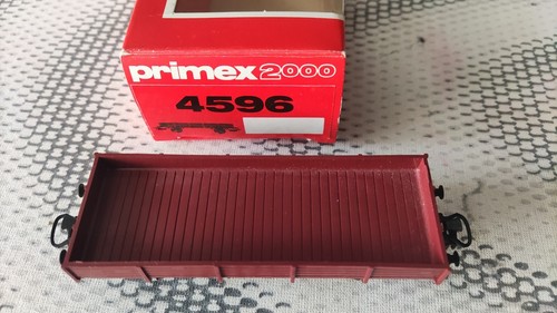 Primex 4596 (Märklin) H0 Offener Güterwagen Niederbordwagen  mit OVP - SELTEN | Condition: Gebraucht