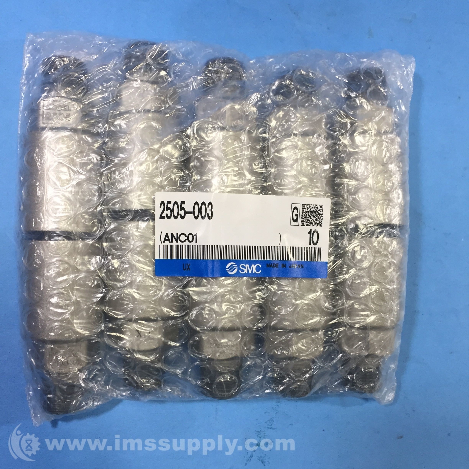 SMC 2505003 Bag of 10 Pneumatic Mufflers FNFP eBay