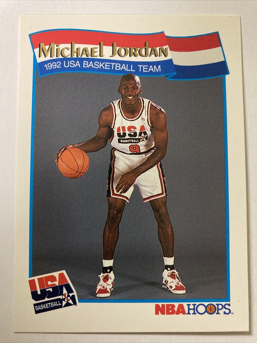 Michael Jordan 1991 NBA HOOPS 1992 USA Basketball Team #55 (203