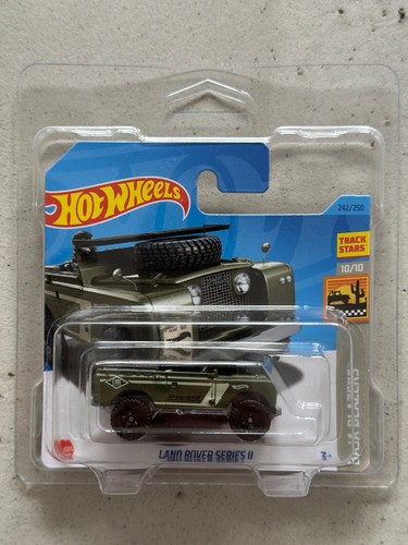 Hot Wheels LAND ROVER SERIES II Short Card with Protector - Picture 2 of 3