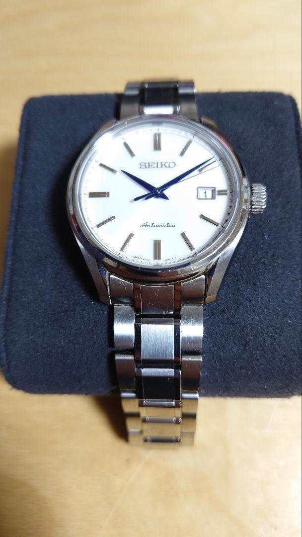 Seiko Presage 6R15-03P0 SARX033 White Dial Automatic Men's Watch From Japan USED