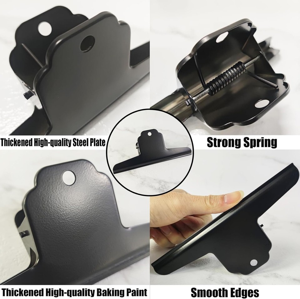 5PCS 7" Extra Large Binder Clips Jumbo Giant Binder Clips for Chips for