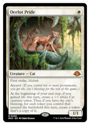 MTG Ocelot Pride Modern Horizons 3 0038 Regular Mythic MH3 | eBay