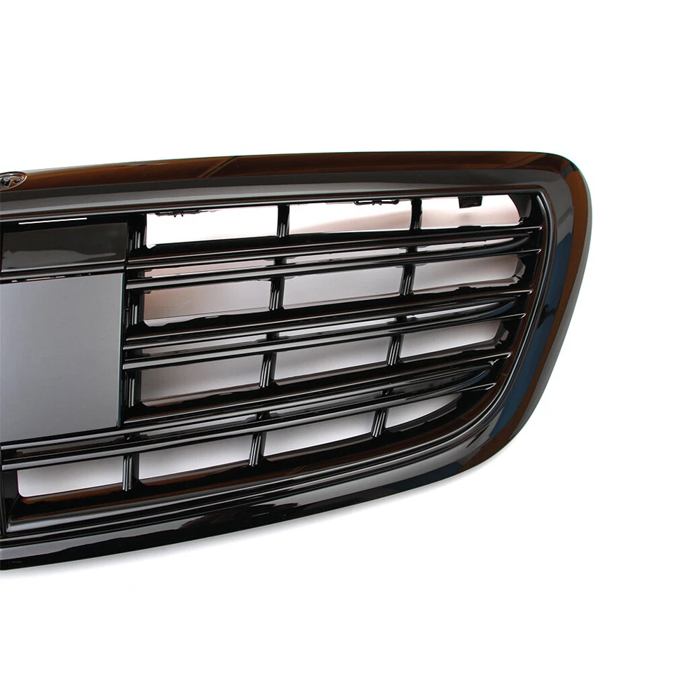 Black Grille Grill For Mercedes W222 S-Class Sedan 2014-2020 S550 S600 S65 - Image 4 of 4