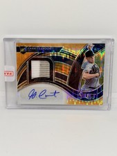 GARRETT CROCHET Rookie 2021 Select Patch Auto Orange Pulsar Prizm 20/20 RPA