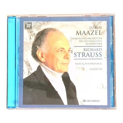 Richard Strauss: Eine Alpensinfonie, Macbeth - Maazel Bavarian Radio Symphony