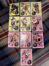 1961-62 TOPPS NHL HOCKEY CARDS (9) ANDY BATHGATE DALLAS SMITH RC TERRY GRAY  AHL