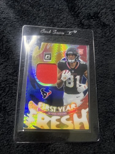 2025 Donruss Optic Jayden Higgins Base (RAW)