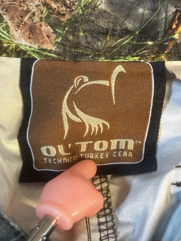 Мужские штаны из индейки Ol Tom Technical Mossy Oak камуфляжные карго размер 28–30 для охоты - Изображение 3 из 4
