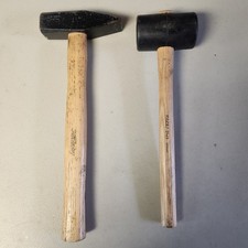 Hazet 2143 Rubber Mallet & 2140-8 Machinist's Hammer