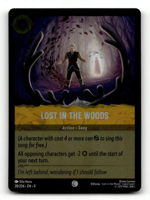 COLD FOIL - Disney Lorcana Lost in the Woods 28/204 - Fabled