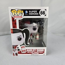 NEW Funko Pop DC Comics Super Heroes Harley Quinn Vinyl Figure #66 w/ Mallet