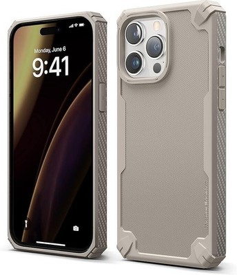 elago iPhone 14 Pro Max Hülle Stoßfest Klar Grip Schutzhülle Slim Grip