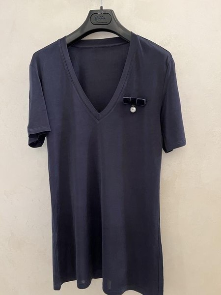 Women Liu Jo Shirt Navy Viscose 36 / S / 44