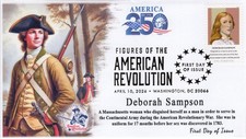 26-124,  2026, SC 6068v, Figures of the American Revolution, FDC, Pictorial, Ame