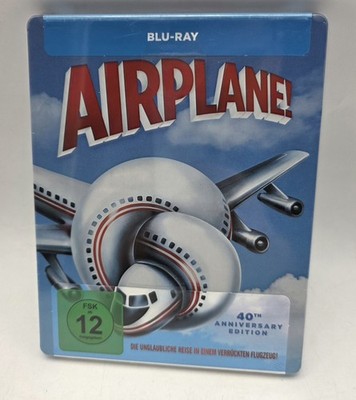 AIRPLANE Die unglaubliche Reise in einem verrückten Flugzeug STEELBOOK Blu-ray  
