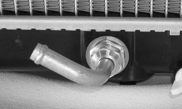 Radiador para 03-06 Acura MDX 3,5 L V6 automático fila única 19010-RDJ-A51 Foto 4 de 4