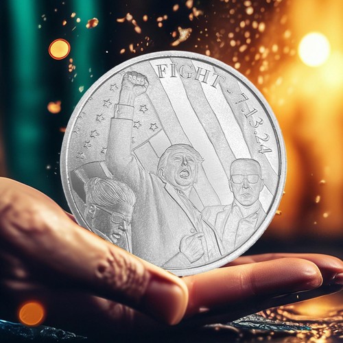 Fight! - 1 oz .999 Fine Silver Round - Picture 7 of 11