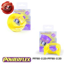 Powerflex Low Rear + Up Gearbox Inserts Petrol/Tuned Diesel for Punto Mk3 12-18