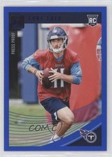2018 Panini Donruss Rookie Press Proof Blue Luke Falk #382 07d5