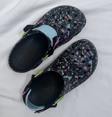 Crocs Classic All-Terrain Clogs w Jibbitz  Colorful Size 10 Men