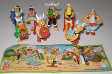 Komplett Satz "Asterix 50 Jahre" mit Beipackzettel