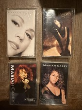 Mariah Carey Cassette Collection Lot Of 4 MTV Unplugged, Music Box, Emotions