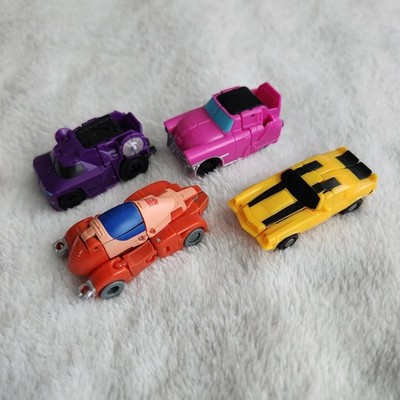 Transformers Earthspark Tacticon Lot of 4 Arcee Terran Bumblebee Wheelie
