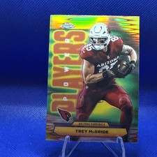 Topps Chroms Refractor Trey McBride Arizona Cardinals #139 Football NFL 2025