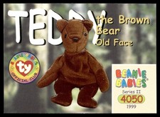 1999 Beanie Babies Series 2 Teddy the Bear (old face) #235
