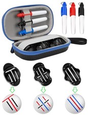 Golf Ball Line Marker Tool - Perfect Golf Ball Marking Tool Golf with Case - ...