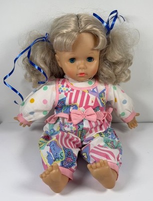 Vinyl Puppe Simba Doll 33 cm Sammler Vintage - Singt ''Alle meine Entchen''