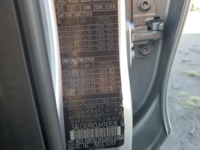 Soporte de radiador delantero Intercooler montado para 18-19 E-PACE 3031066 Foto 4 de 4