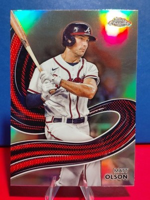 Matt Olson 2024 Topps Chrome Strokes #S-13 - Atlanta Braves