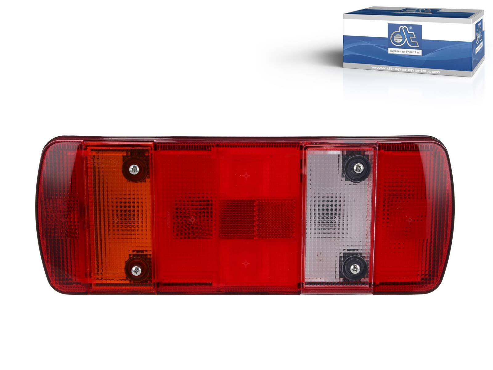 Feu combiné gauche DT Spare Parts 1.21841 bloc optique arrière 24V pour remorque de camion