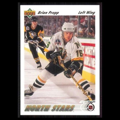 Brian Propp #260 1991 Upper Deck Minnesota North Stars Hockey Card NHL NM