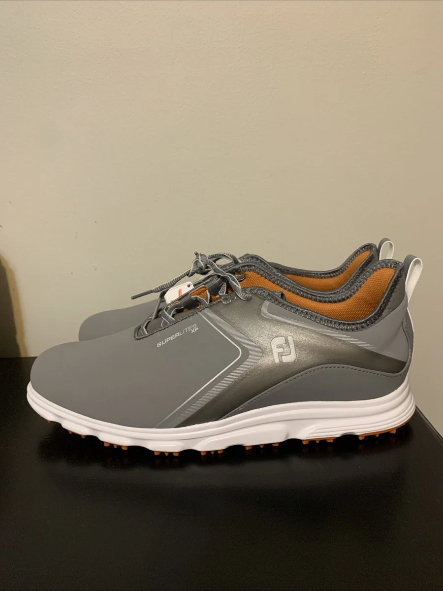 FootJoy Superlites XP Golf‎ Shoes Mens  Grey / Lime - 11.5Medium FootJoy Superlites XP Men main image 4