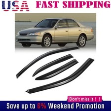 For 1998-2001 Toyota Camry Sedan Window Visors Vent Sun Rain -us