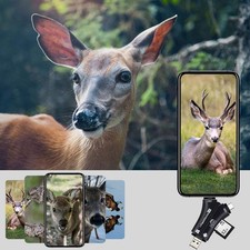 Deer Camera Viewer SD Card Reader for iPhone Android Hunting Gear