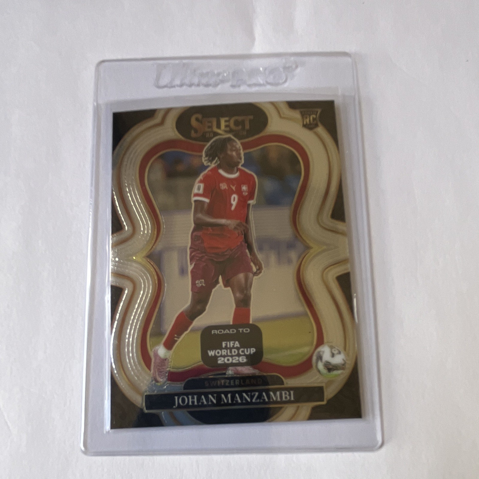 2025-26 Panini Select Road to Fifa World Cup - Mezzanine Johan Manzambi #192 (RC