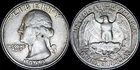 1962 D 25C Washington Quarter. (90% Silver)