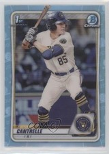 2020 Bowman Draft Chrome Sky Blue Refractor Hayden Cantrelle #BD-173 qx7