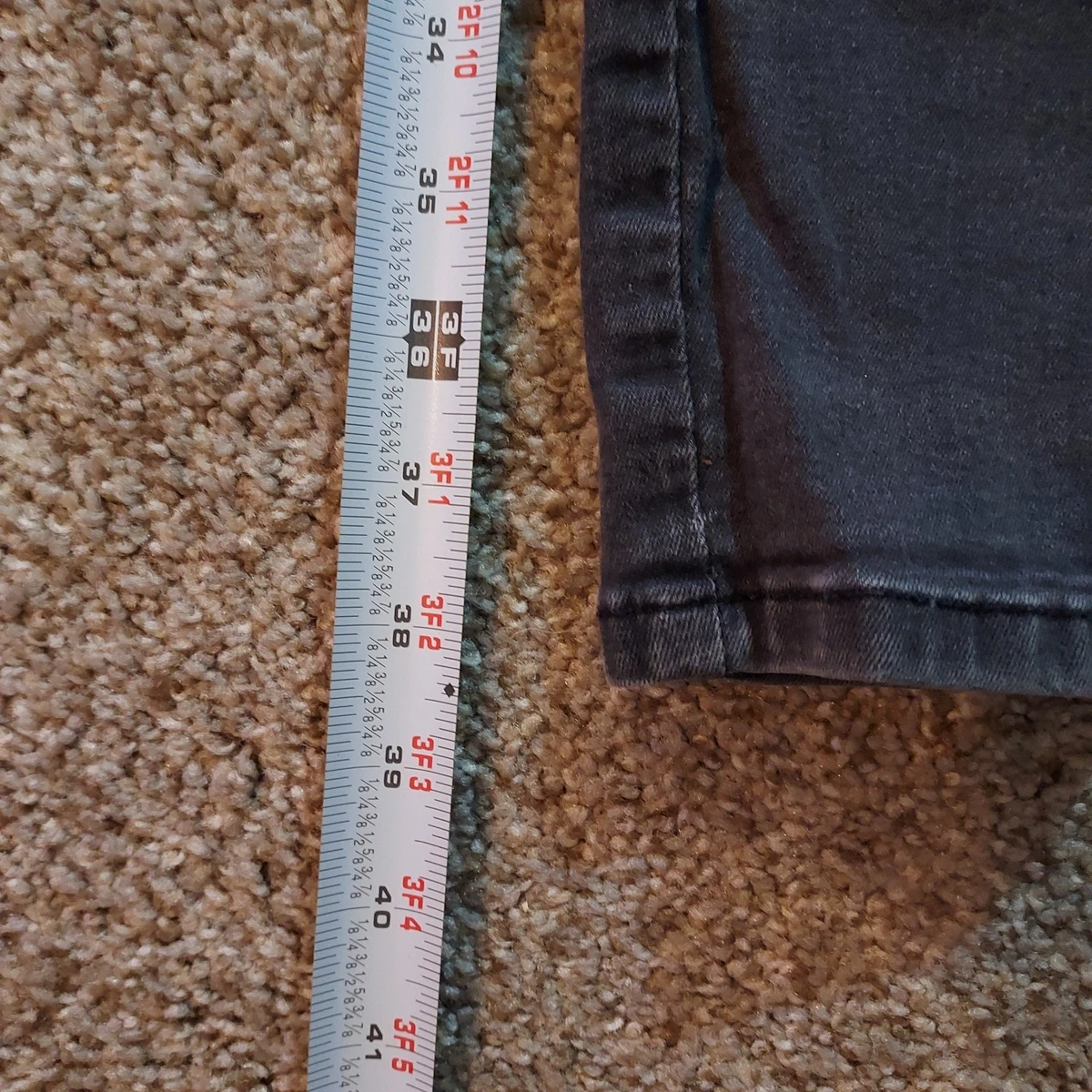Pantalones de mezclilla ajustados Forever 21 negros desgastados para mujer talla pequeña regular 