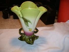 (RA) Vintage Hull Woodland? W16-8 1/2" Pottery vase