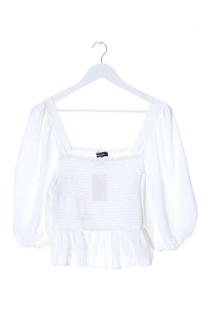 Haut Beige Sans Manches New Look Taille 16 - Occasion Très Bon état, Porté Une Fois, Ourlet Ajusté