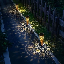 4/16X Solar Garden Lights Outdoor Waterproof Landscape LED light Path Yard Lamp