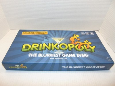 Drinkopoly The Blurriest Game Ever! Party Boardgame For Adults Drinking Complete